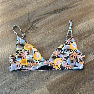 RVCA Floral Bikini Top - Multicolor